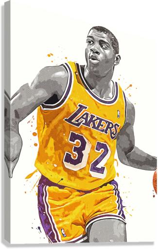 Magic Johnson by KunPact Wall Art