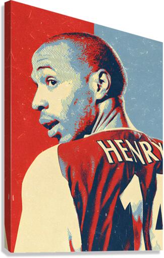 Thierry Henry Canvas Print
