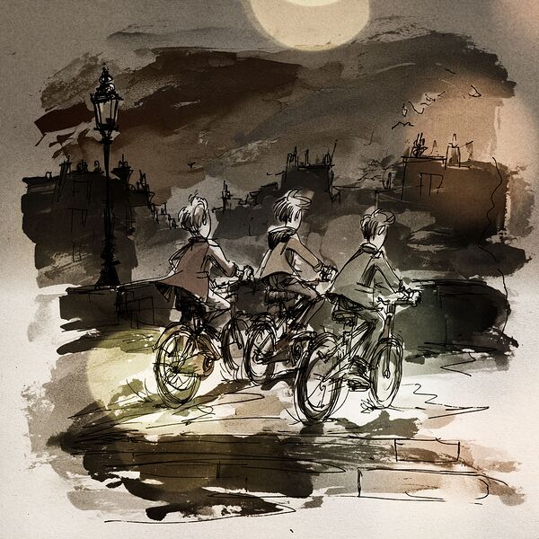 Chasing the Silver Moon Print