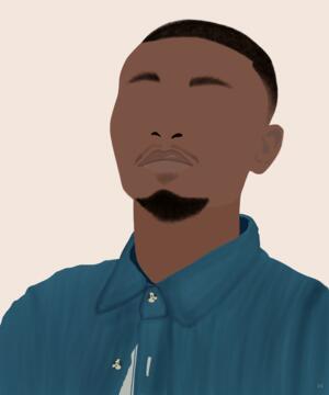 Fresh Cut Minimalist Painting Print