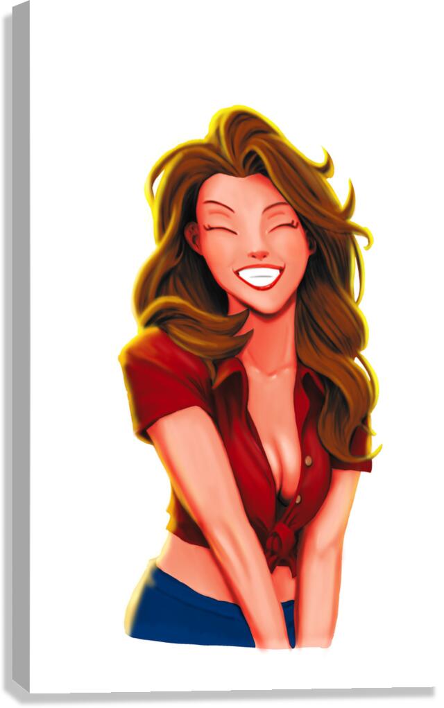 Smile Canvas Print