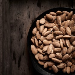 Roasted almonds
