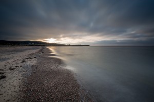 Belle Cote Beach at Sunset