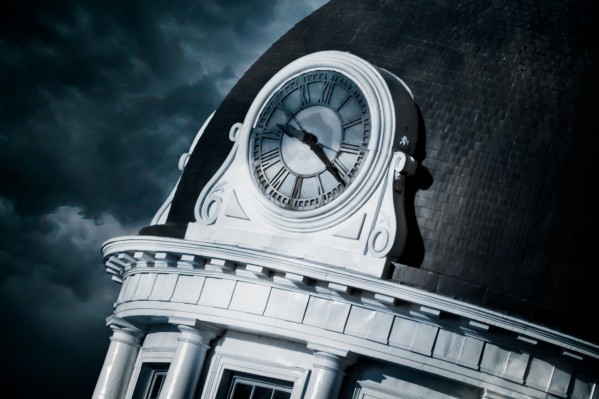 Kingstons Clock Print