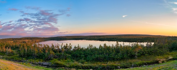 French Lake Sunset Print