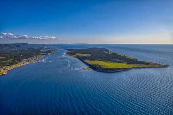 Cheticamp Aerial  Print