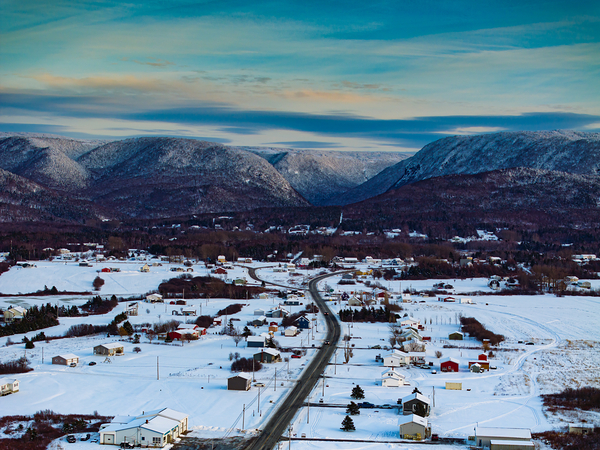 Petit Etang Winter by Michel Soucy