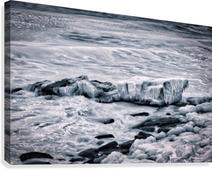 Ice Blue  Canvas Print
