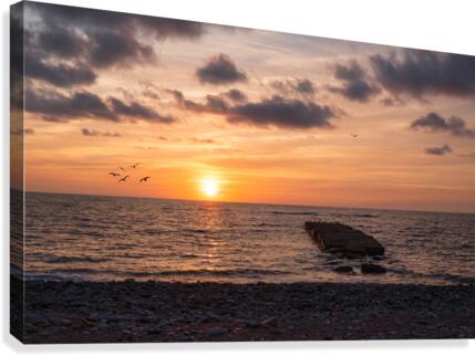 Goodnight from la Bloc Canvas Print