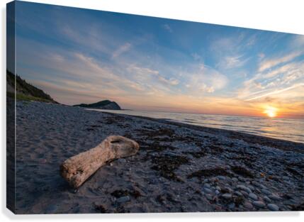 Seaside Sunset Canvas Print