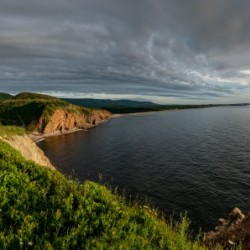 Cabot Trail View towards Cheticamp