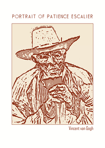 Portrait of Patience Escalier   Vincent van Gogh.
