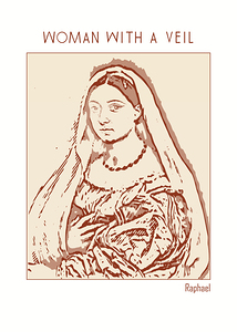 Woman with a Veil – Raphael