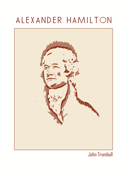 Alexander Hamilton – John Trumbull by Doa Project