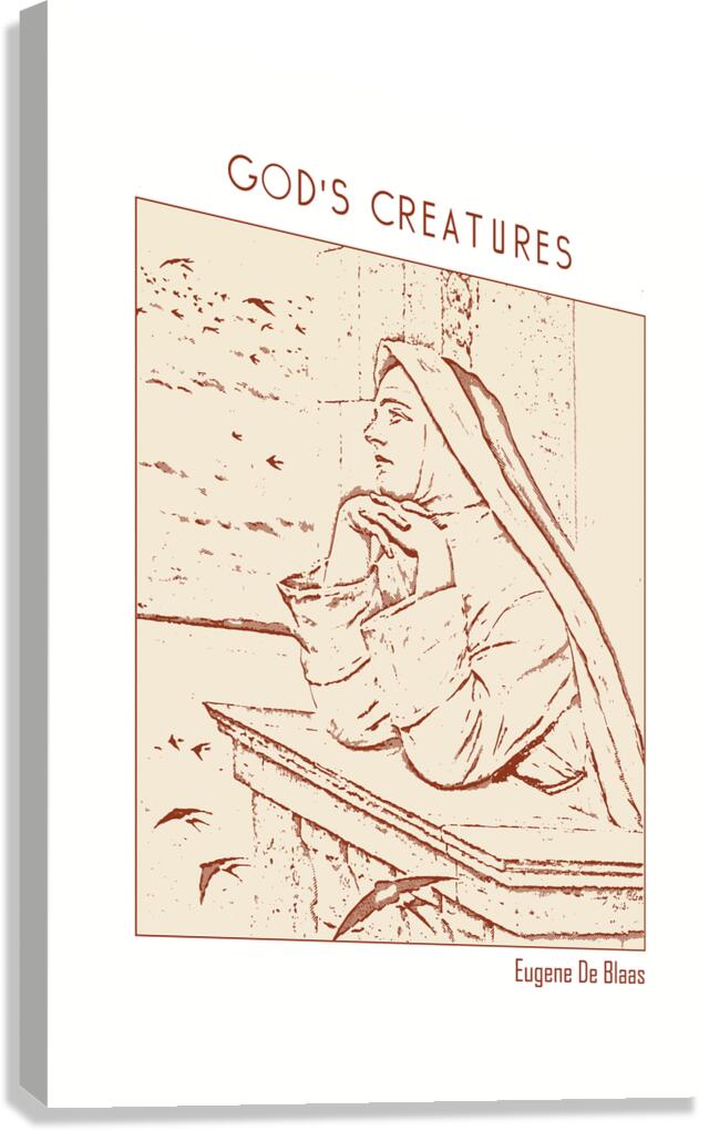 God s Creatures – Eugene De Blaas Canvas Print