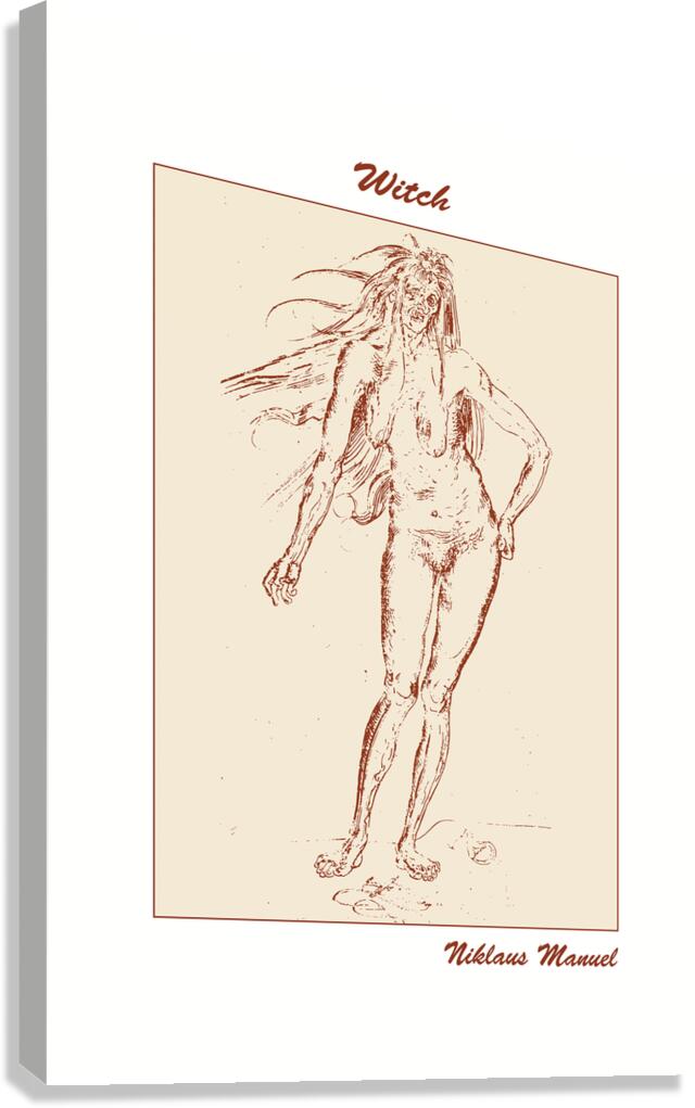 Witch   Canvas Print