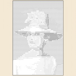 Audrey Hepburn Ascii art