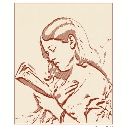Girl Reading – Franz Eybl
