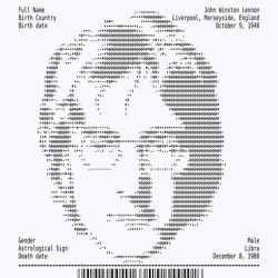 Receipt Art – John Lennon