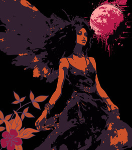 Flow top Woman in Dream