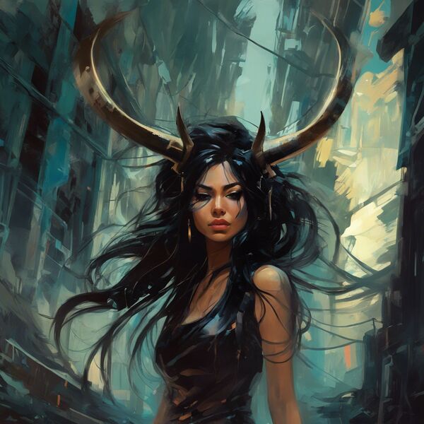 Horns of a Particular Kind Print