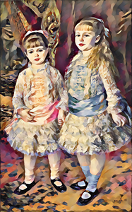 Pink and Blue Alice and Elisabeth Cahen d Anvers