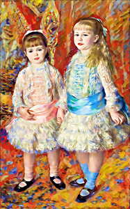 Pink and Blue Alice and Elisabeth Cahen d Anvers  1698615363.3406