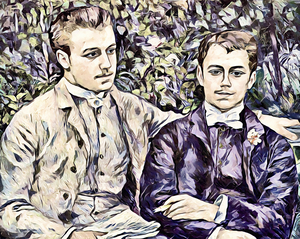 Portrait of Charles and Georges Durand Ruel 1882  1698615281.8686