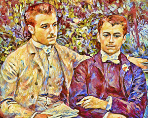 Portrait of Charles and Georges Durand Ruel 1882  1698615282.0425
