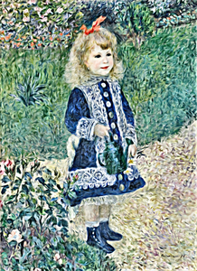 Renoir A Girl with Watering Can
