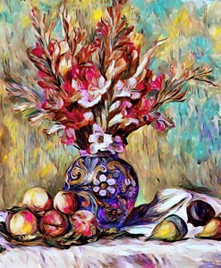 renoir flowers and fruit oil