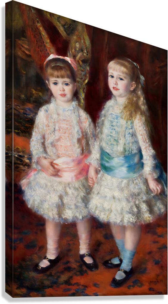 Pink and Blue Alice and Elisabeth Cahen d Anvers  1698615541.6677  Canvas Print
