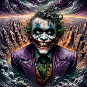 Clown Over the City
