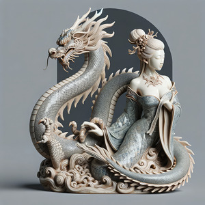Porcelain Dragon Lady