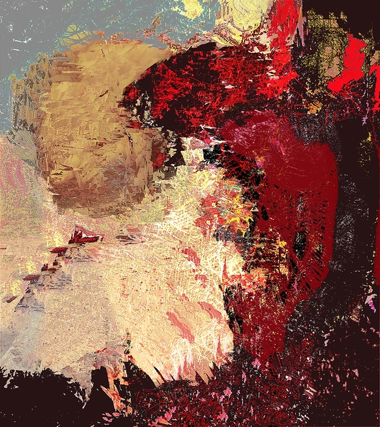 on fire Print
