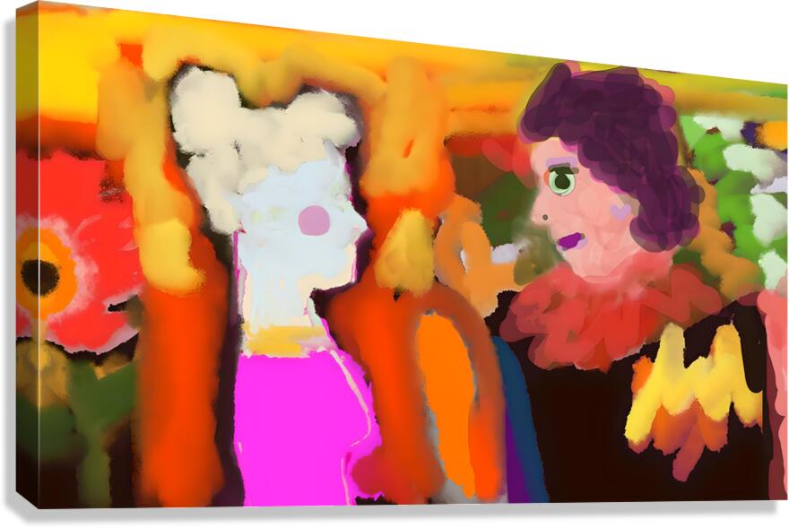 met Canvas Print