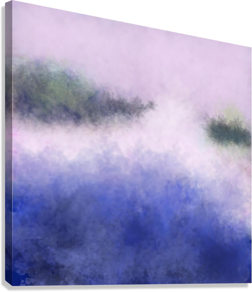 breaking wave Canvas Print