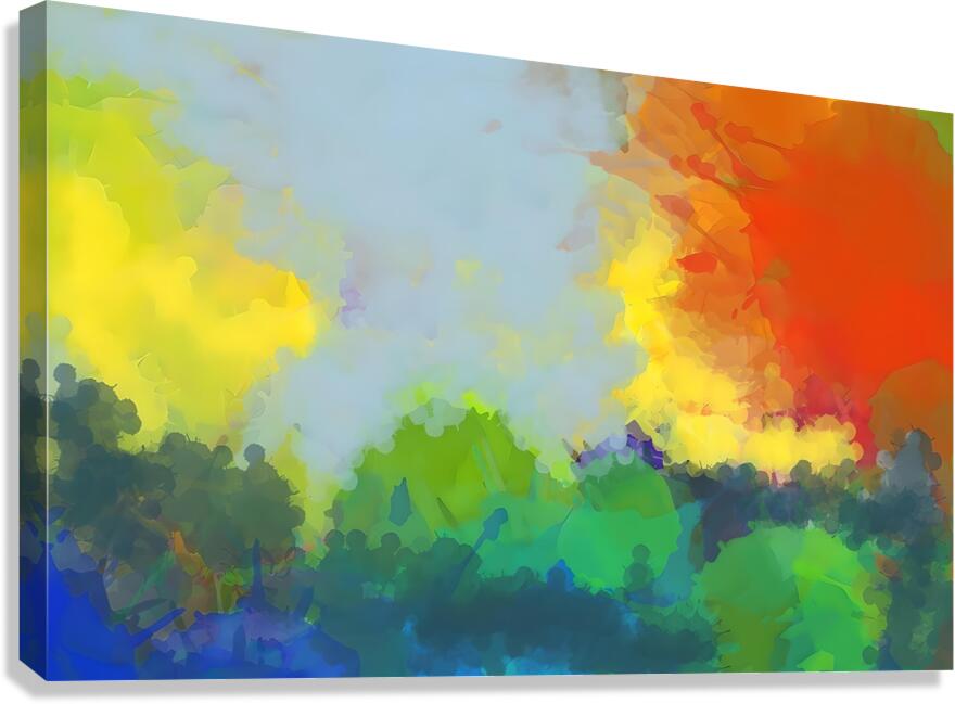 bold red Canvas Print