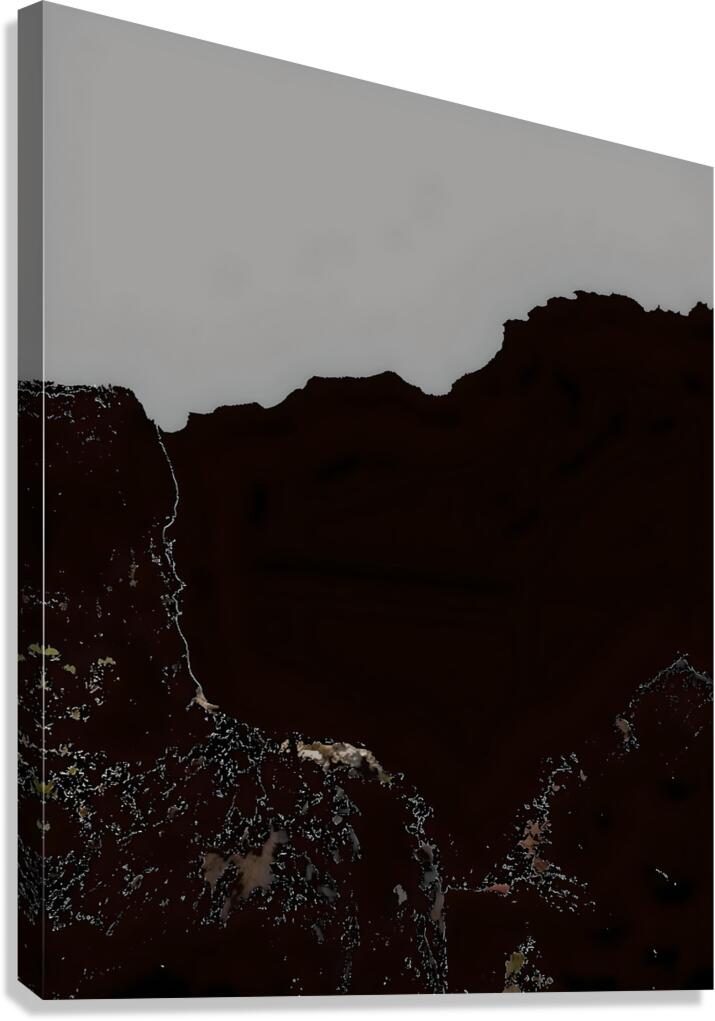 black canyon  Canvas Print