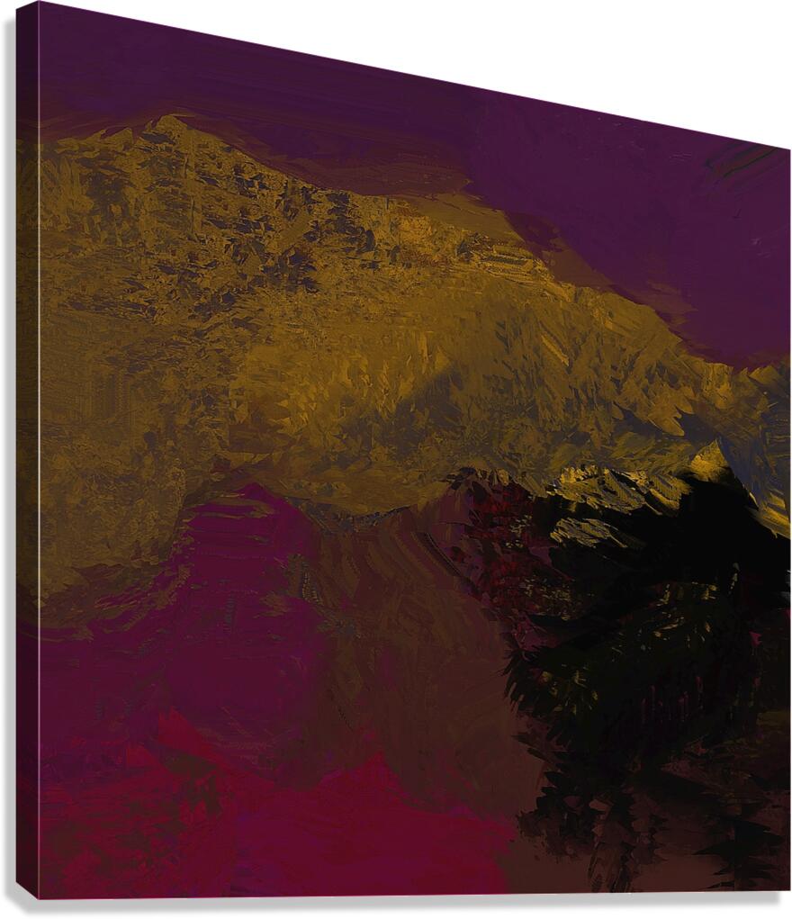 gold mount8 Canvas Print