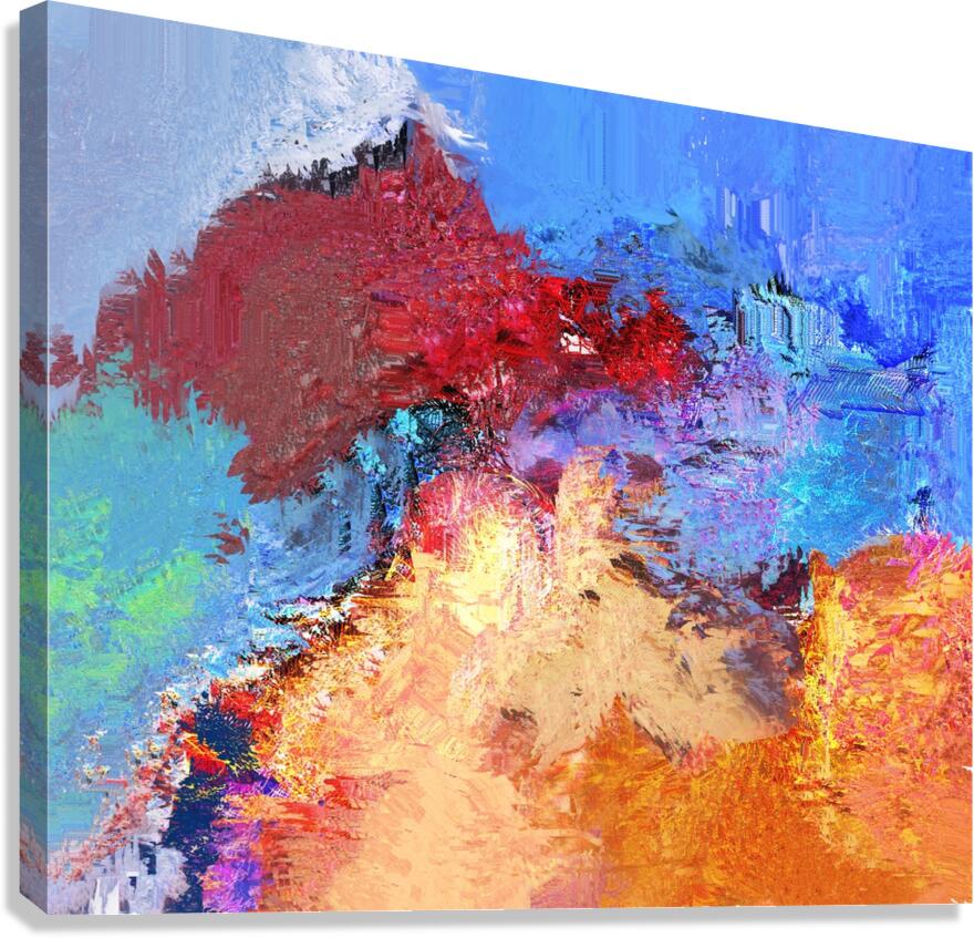landscape expressed Canvas Print