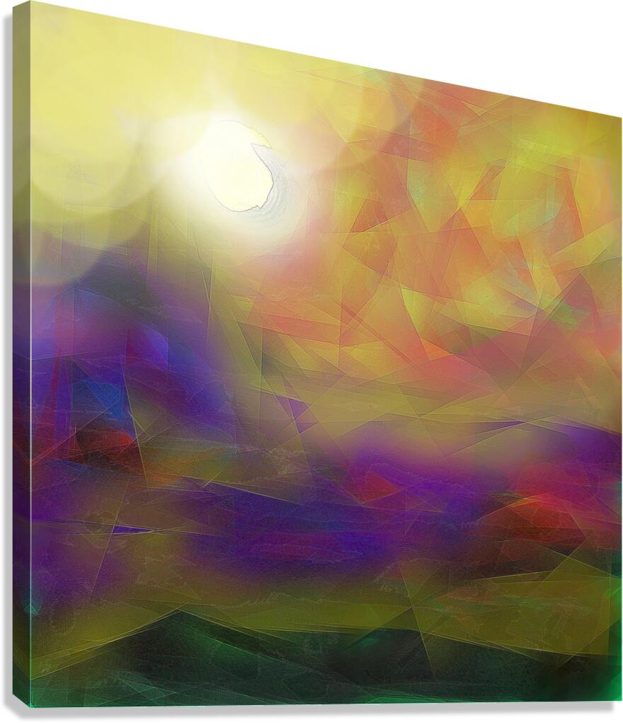 sun spot3 Canvas Print