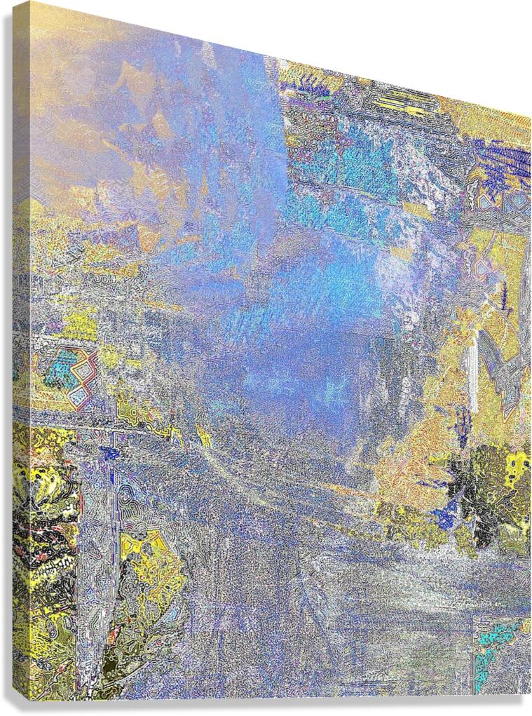 syncline Canvas Print
