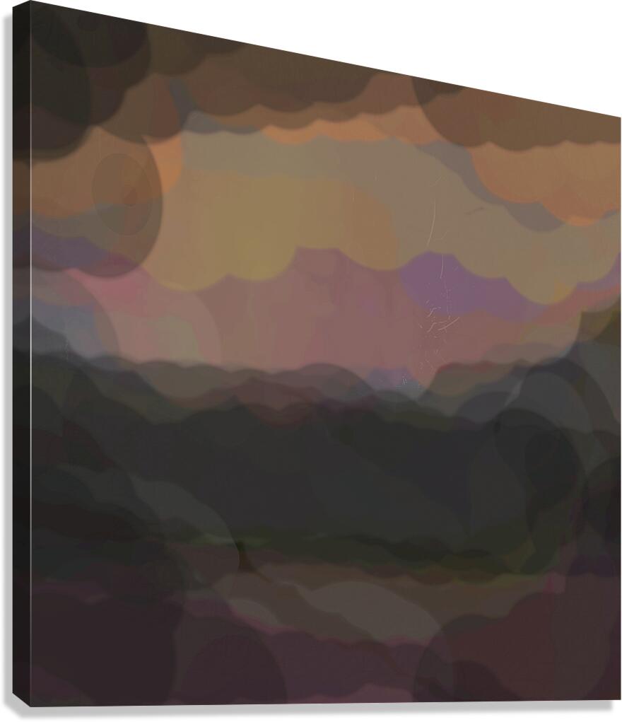 tiny shower Canvas Print