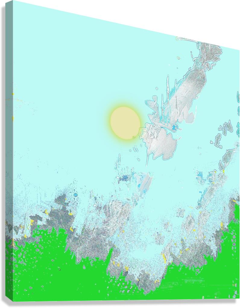 falling apart2 Canvas Print