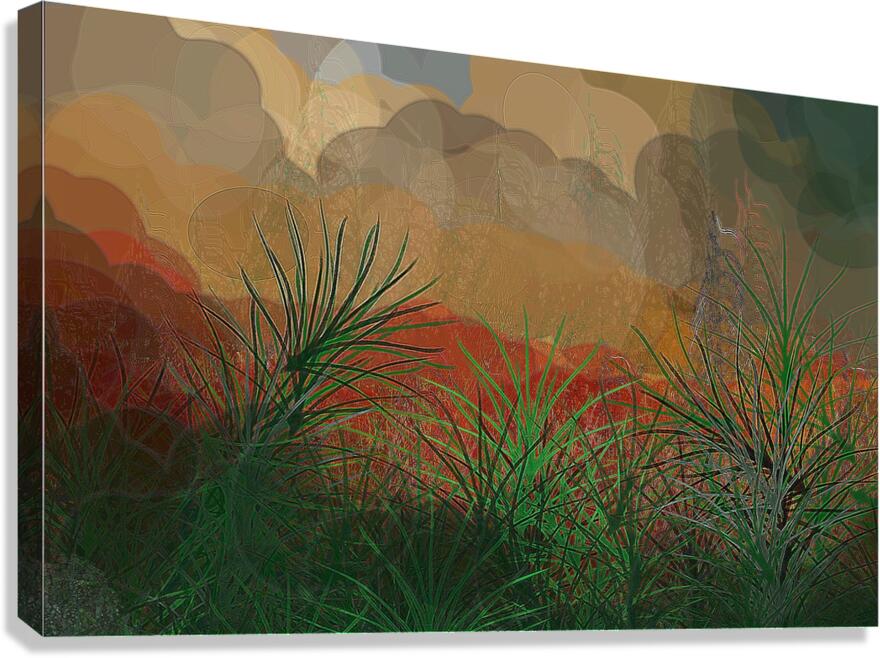 weeds Canvas Print