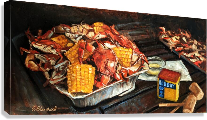 OldBay Canvas Print