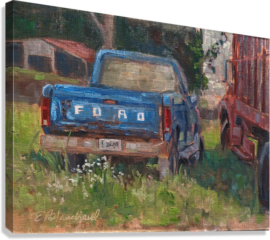 Resting Canvas Print