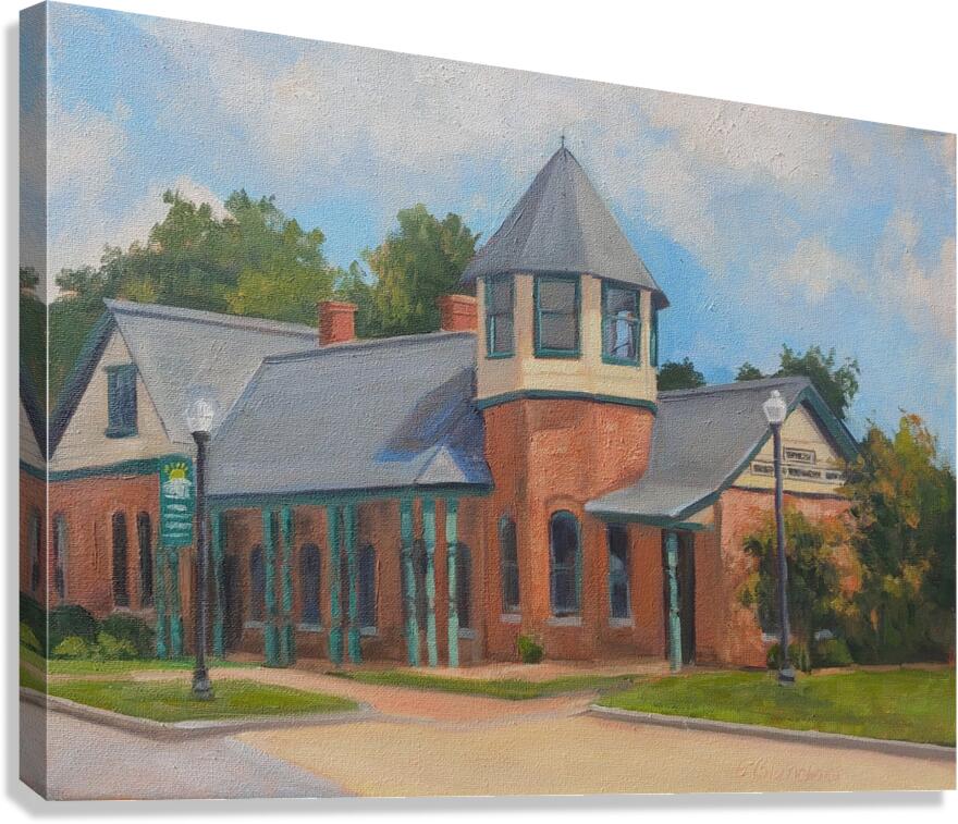 TrainStation Canvas Print