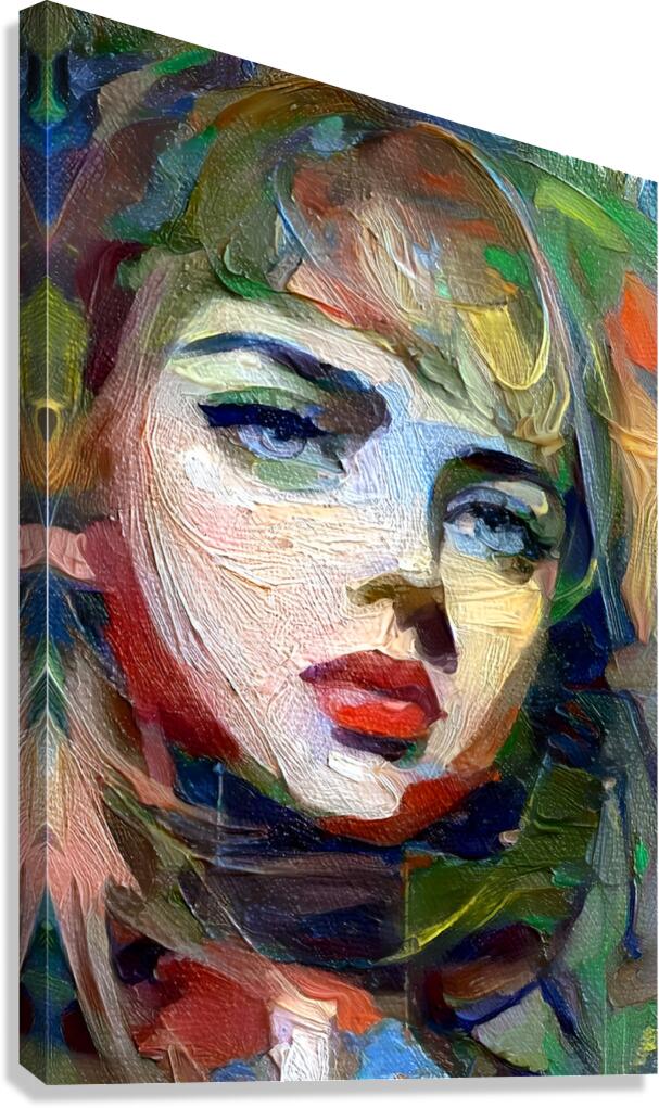 Serene Spectrum Canvas Print